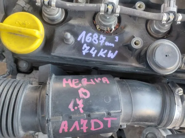 Gebrauchter Opel 1.7CDTI Dieselmotor OEM LUCARU90 A17DT image 6