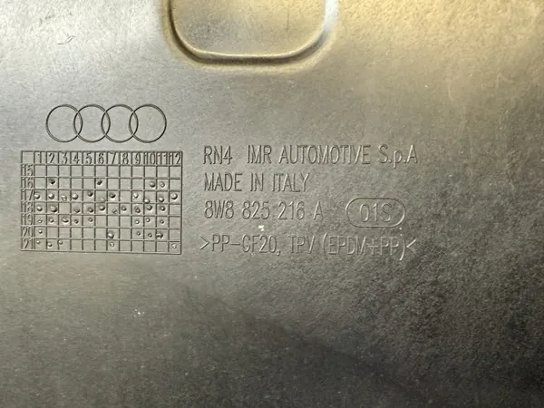 Audi A5 8W Sportback Underskydd Höger Bak OEM 8W8825216A image 3