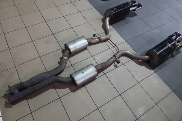 Silencieux Mercedes CL55 AMG OEM 2154910800 image 3