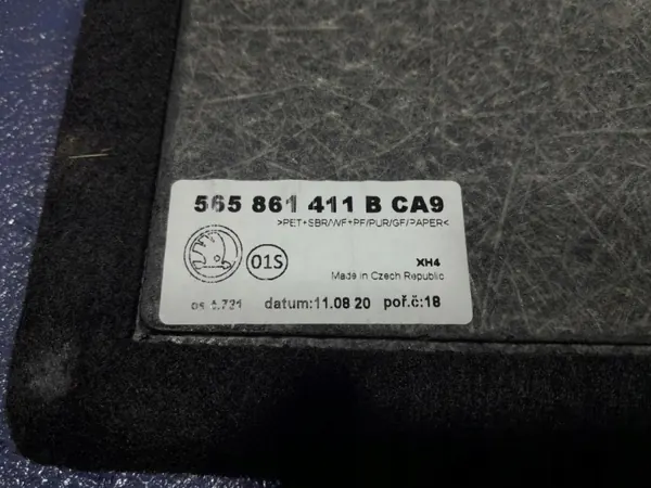 Tapete de bagageira OEM Lochow-329430- para Skoda Kodiaq I Lift image 9