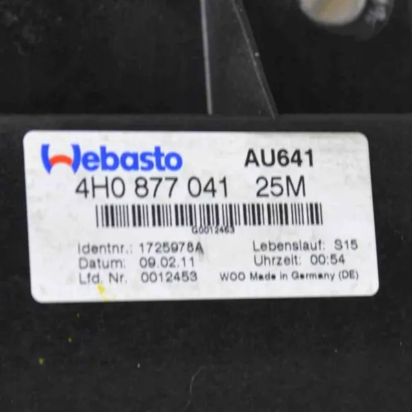 Toit ouvrant Audi OE d'occasion OEM 4H0959591 A8 D4 image 7