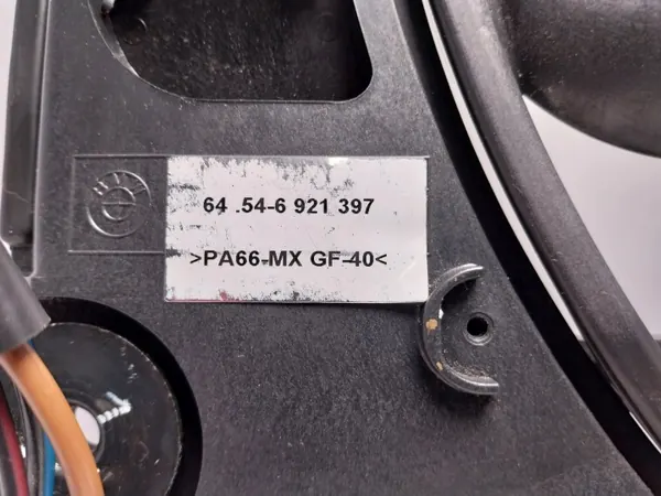 Ventilador do radiador BMW E39 OEM 6921397 - Usado image 4