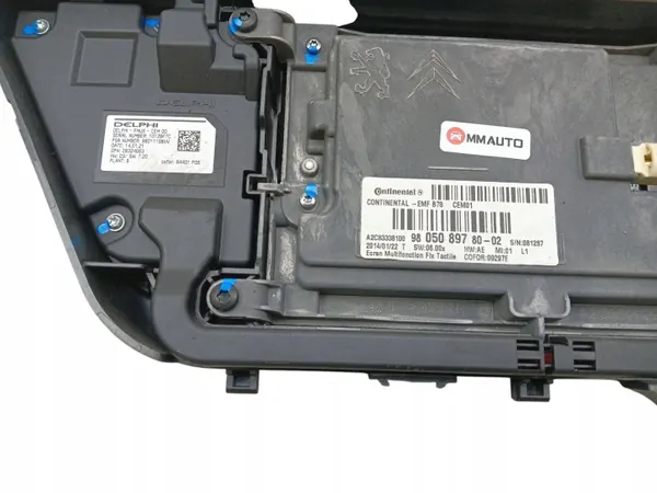 Radionäyttö OEM 9805089780 98011198VV C4 Picasso II:lle image 3