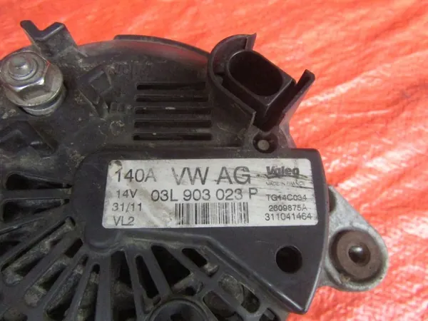 VW T5 LIFT, VW CRAFTER ALTERNATOR 03L903023P image 3