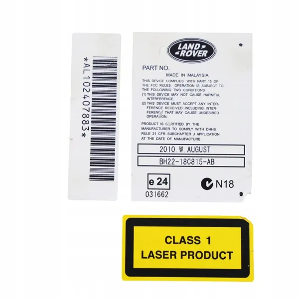 Land Rover Discovery 4 CD-radio Navigointi BH22-18C815-AB image 9