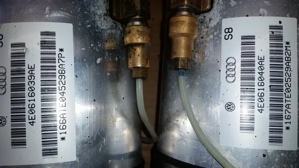 AIRMATIC Ammortizzatore AUDI A8 2009 image 7