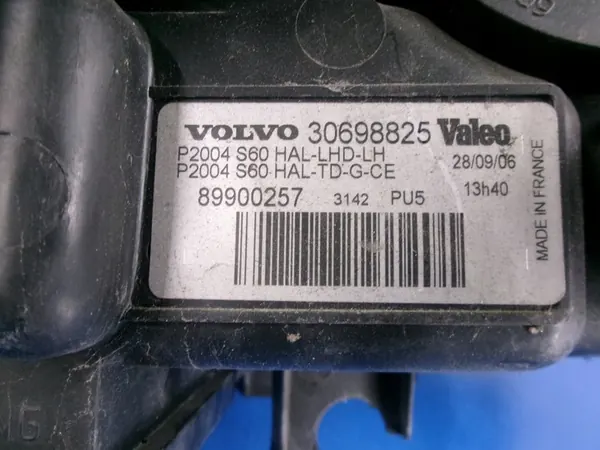 VOLVO S60 I LIFT VASEN AJOVALO 30698825 image 4