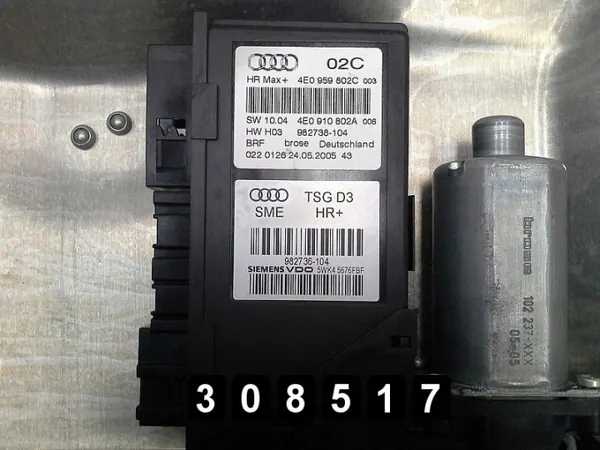 Régulateur de vitre Audi A8 OEM AM-308517 Occasion image 3