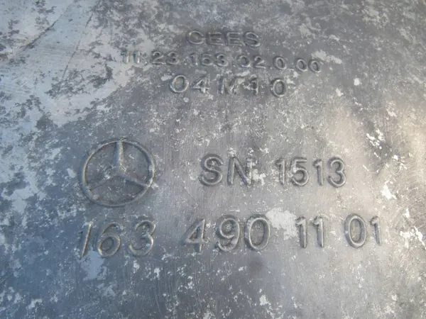 Endschalldämpfer Mercedes-Benz ML W163 OEM A1634901101 image 6