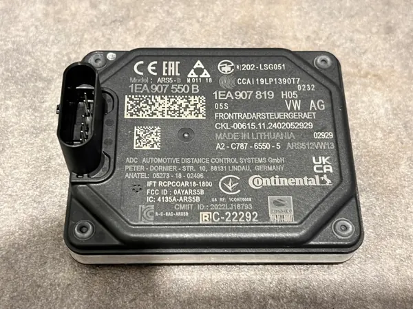 OEM 1EA907550B Adaptiv farthållare radar image 2