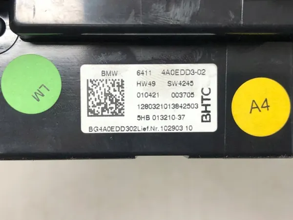 Panel control climatización BMW 3 G20 OEM 64114A0EDD3 image 8