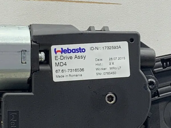 Teto solar OEM 7846282 para BMW F30 Sedã 2011-2018 image 5