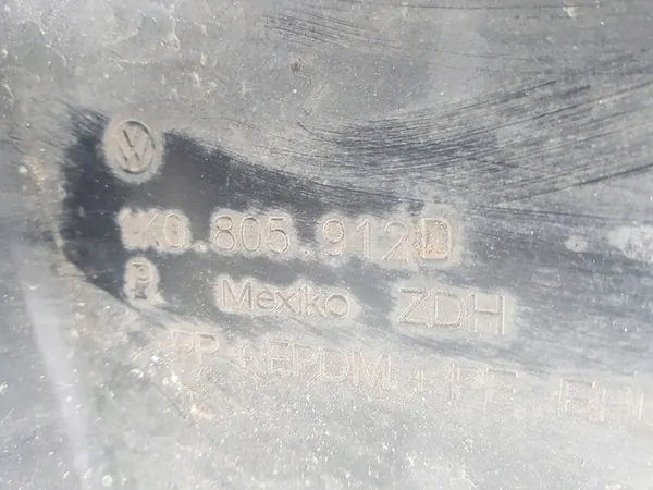 VW JETTA GOLF VI Etu Oikea Lokasuoja 1K5805978B image 6