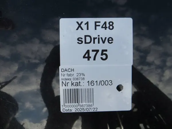 Techo Panorámico BMW X1 F48 OEM 161/003 - Usado image 9