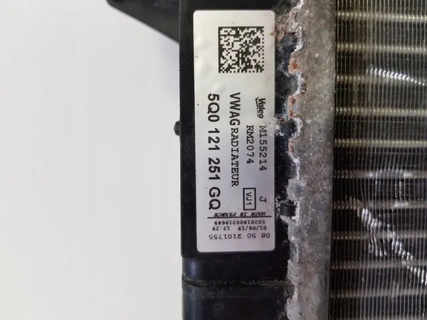 Radiador de agua VW Audi Skoda Seat 5Q0121251HS 5Q0121251GQ image 7