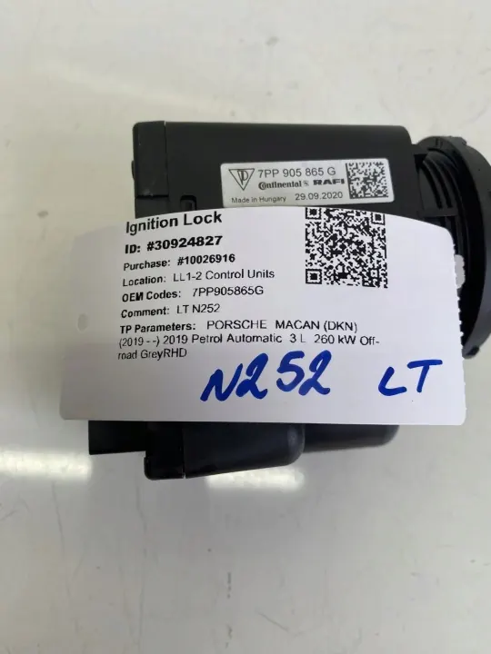 Ontsteekschakelaar OEM 7PP905865G Porsche Macan image 8