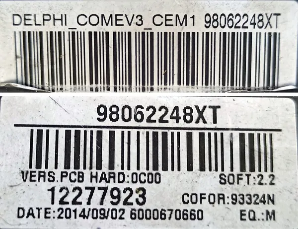 Stuurkolomschakelaar Citroen 98062248XT image 3