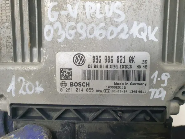 Motorregelaar 03G906021Q voor VW Golf Plus 1.9 TDI image 4