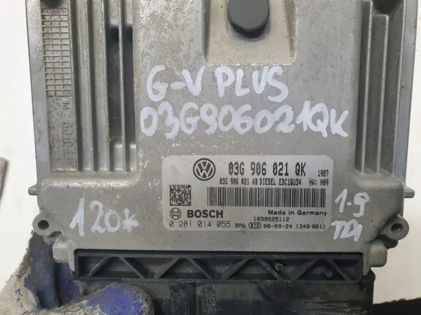 Motorregelaar 03G906021Q voor VW Golf Plus 1.9 TDI image 5