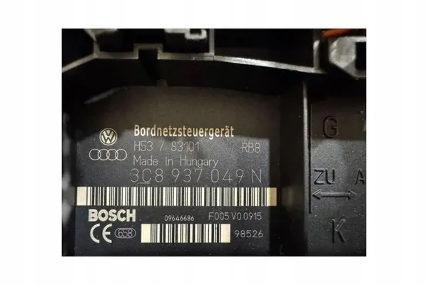 VW Mukavuusmoduuli OEM 3C8937049N Passat B6:lle image 5