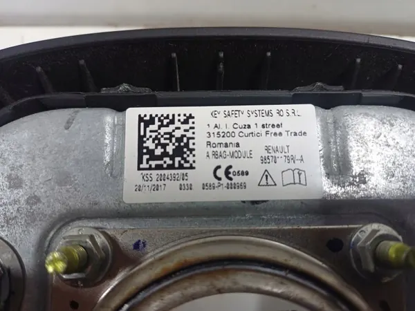 OEM 985701179R Rattairkudde Dacia Duster Begagnad image 8