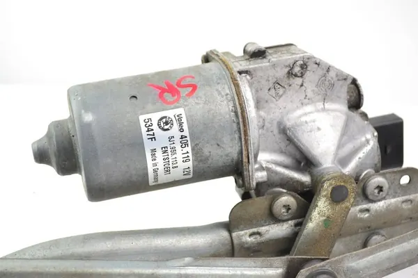 Skoda Roomster (5J) Pyyhkijämekanismi moottorilla OEM 5J1955113B image 4