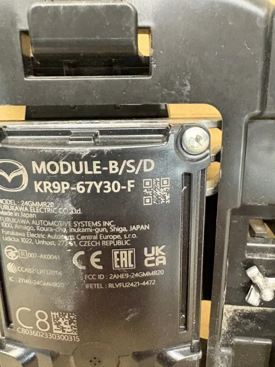 Sensor de ângulo morto esquerdo Mazda CX60 KR9P-67Y30-F image 3