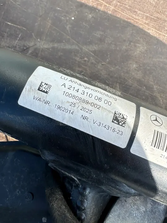 Barre de remorquage OEM A2143100600 Mercedes Classe E W214 image 6