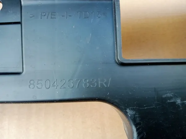 RENAULT KANGOO III Deslizamento Central Para-choque Traseiro 2019 image 4