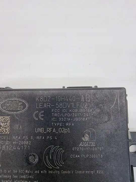 KESSY-moduuli Land Rover OEM K8D219H440AB image 4