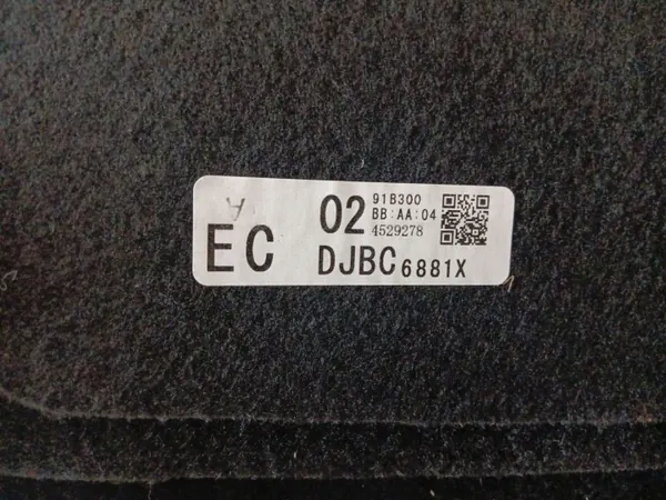 Kofferraumteppich Mazda MX-30 OEM DJBC6881X (2020-) image 3