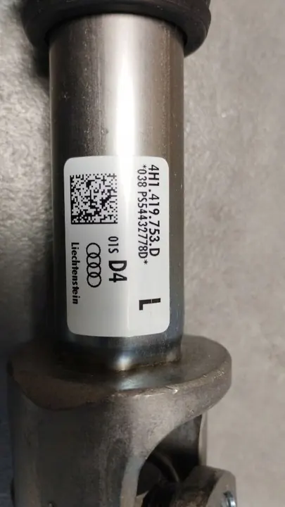 Arbre de colonne de direction Audi A8 D4 2016 4H1419753D image 4