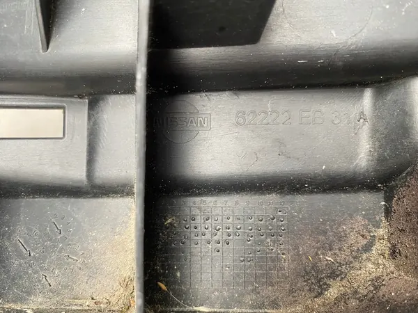 Deslizamento do para-choque dianteiro direito Nissan Navara D40 62222EB31A image 3