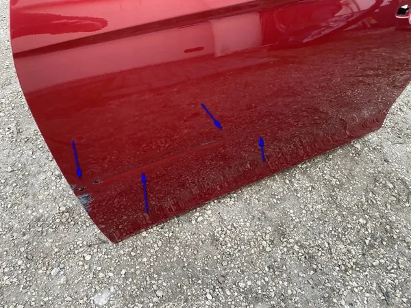 Left Front Door Opel Corsa F OEM 9837705780 image 2