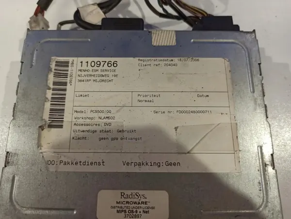 Volvo S80 2002 CD-wisselaar OEM 1109766 image 6