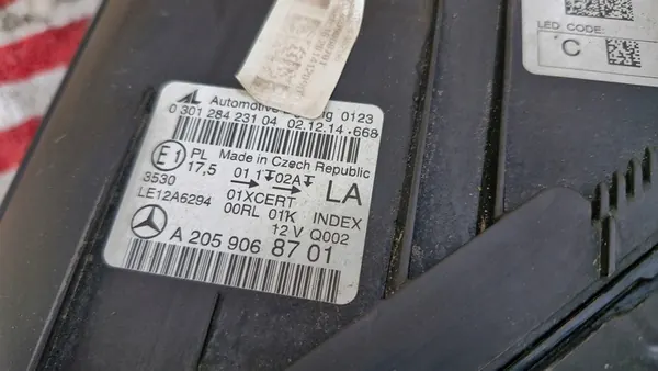 MERCEDES C W205 14-18 FULL LED ILS LINKER KOPLAMP image 7