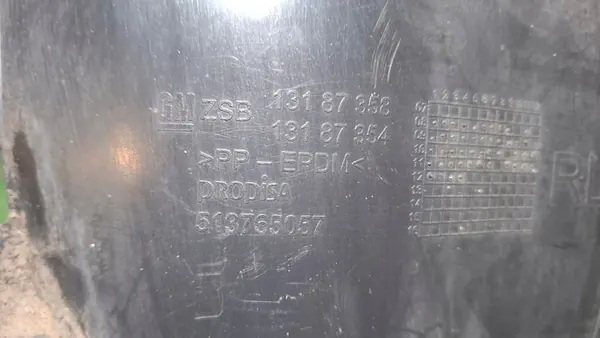 Front Right Wheel Arch Opel Corsa D 07- 13187358 image 3