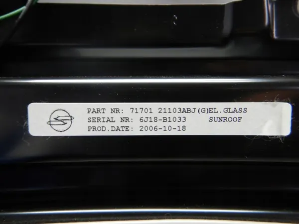 Kattoluukku OEM 71701-21103ABJ Ssangyong Rodius 2004-2013 image 4