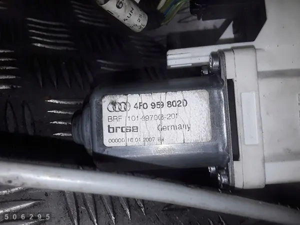 Regulador de janela Audi A6 C6 OEM 4f0959802d image 3