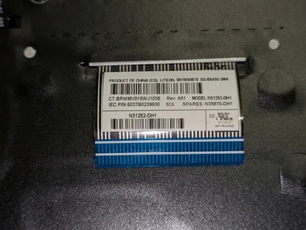 HP Laptop Gehäuse, Compaq 6070B2130501 image 6
