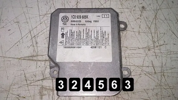 ECU VW Polo usado OEM AM-324563 para 2005 image 2