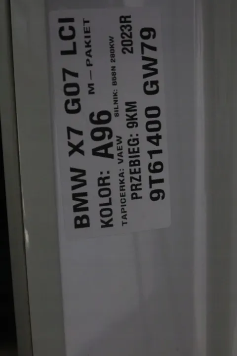 OEM 7468101MWGKA96 Linker Zijkantrok voor BMW X7 G07 LCI image 7