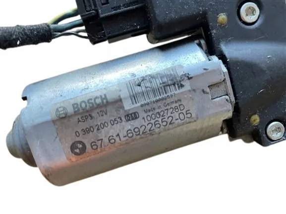 Moteur de toit ouvrant arrière BMW OEM 6922652 E91 image 3