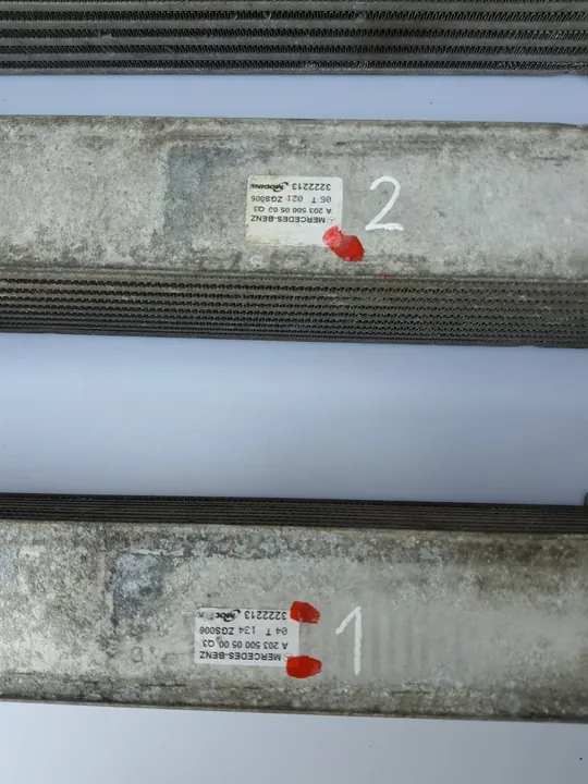 Intercooler MERCEDES-BENZ CLC A2035000500 2.1L diesel image 3