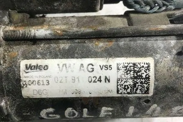 Motor de arranque VW GOLF VII VARIANT 1.4L gasolina image 3