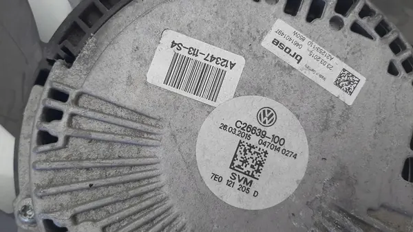 VW T5 LIFT Motorfläkt 7E0121205D image 4