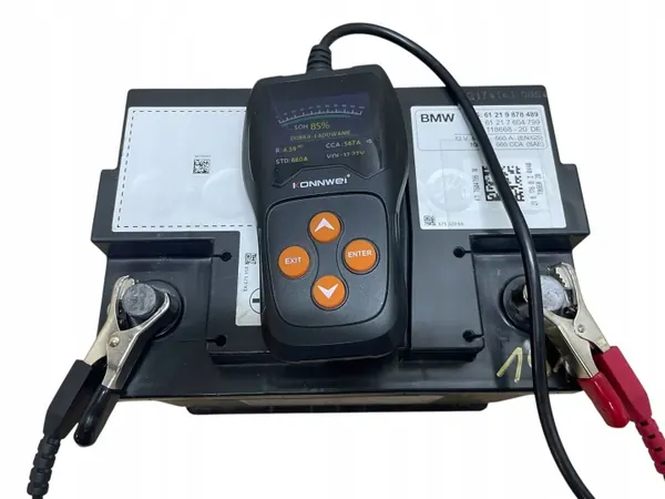 Batterie AGM OEM 9878489 12V 60Ah pour BMW image 5