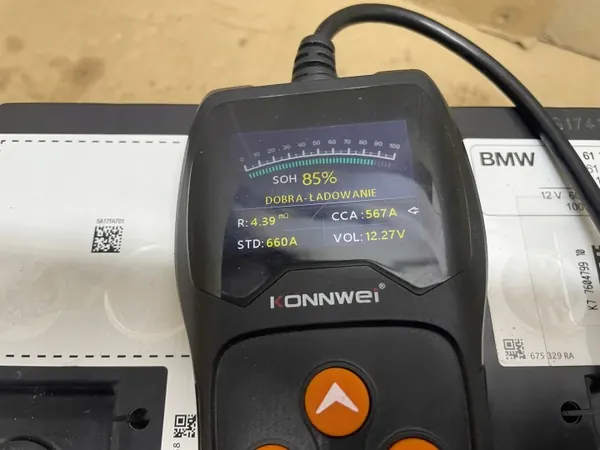 Batterie AGM OEM 9878489 12V 60Ah pour BMW image 6