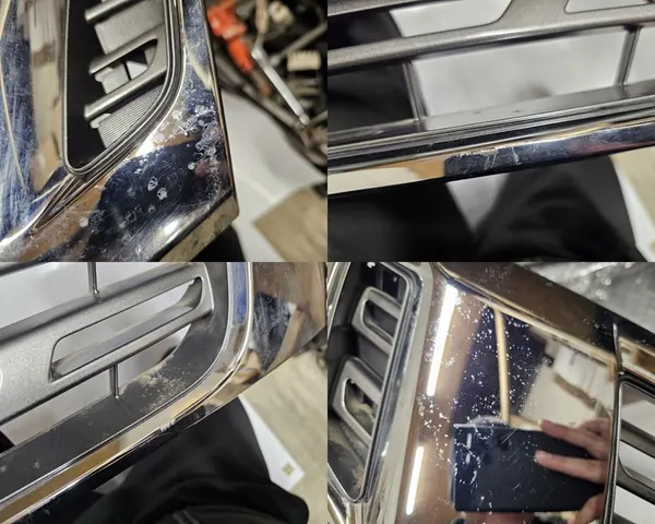 Nissan OE Grill Front 623104KJ0C image 6