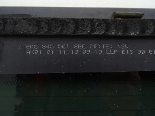 Luna trasera OEM 8K5845501 para Audi A4 B8 Sedán image 3
